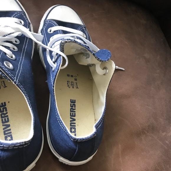 Navy Converse Sneakers - Picture 5 of 5
